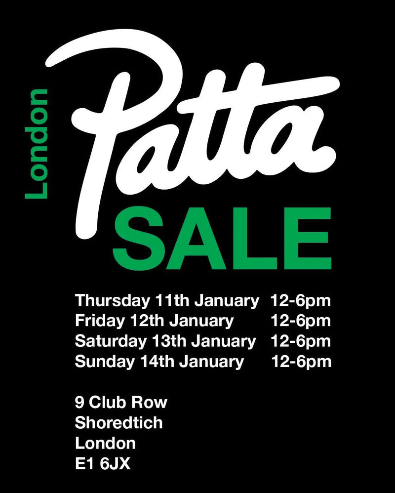 Patta London January Sale - Patta