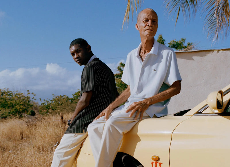 Patta Pinstripe Tennis Shirt & Summer Chino - Patta