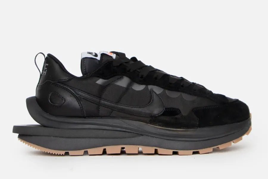 Sacai X Nike Vaporwaffle (Black/ Off Noir-Off Noir) - Patta