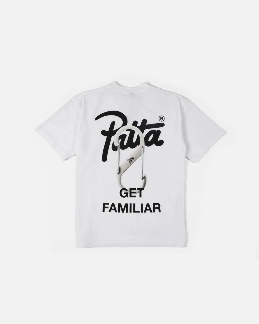 Patta Get Familiar T-Shirt (White) Patta