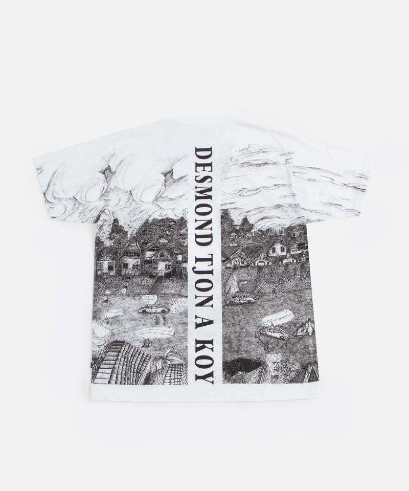 Patta x Outsiders Gallery Livin In The Fast Lane T-Shirt (White) Patta