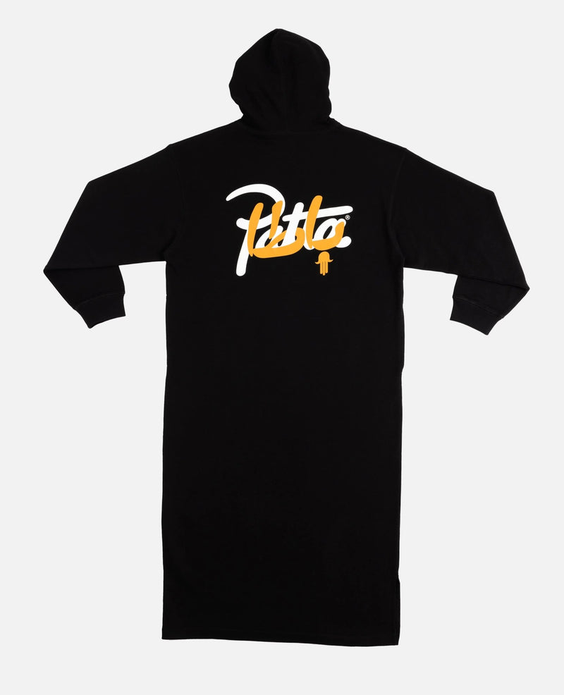 Patta x Andy Wahloo (Hassan Hajjaj) Full Length Hooded Sweater (Black) - Patta