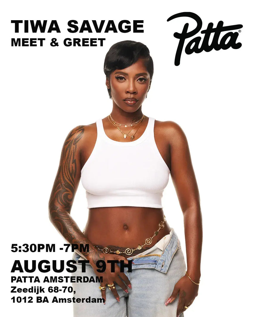 Tiwa Savage at Patta Amsterdam Patta