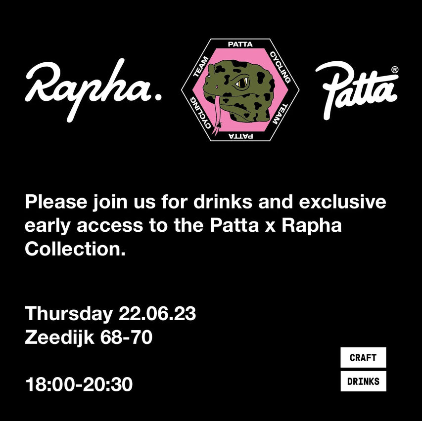 Patta X Rapha Launch Event - Patta