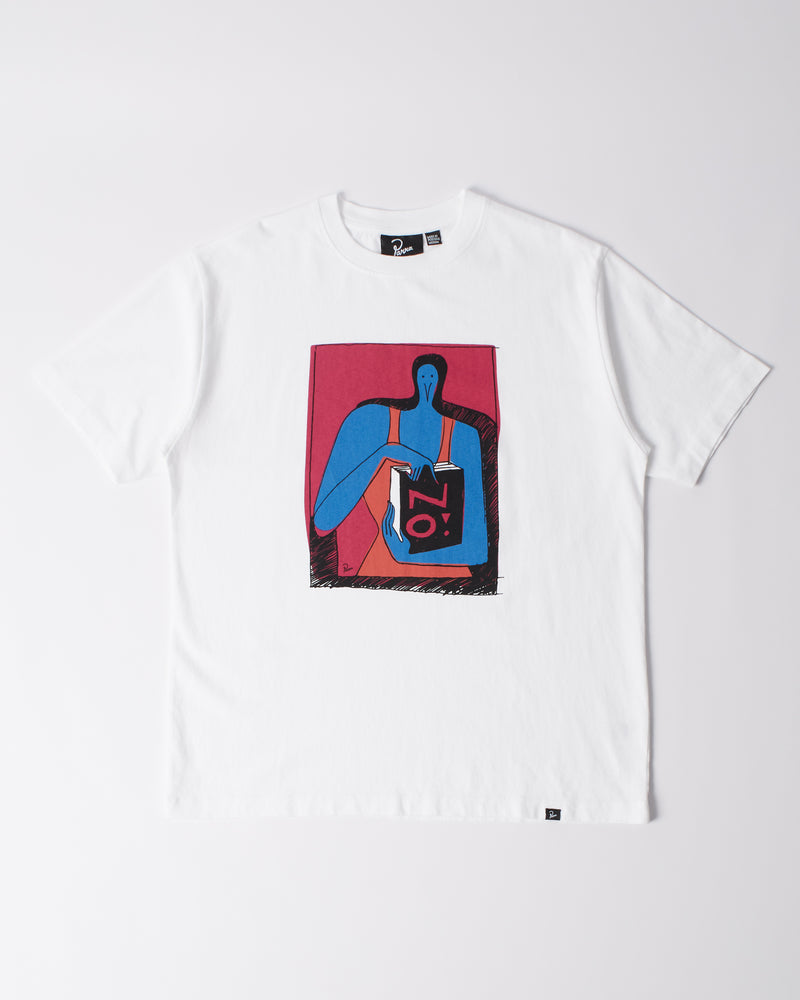 ByParra No books t-shirt (White)