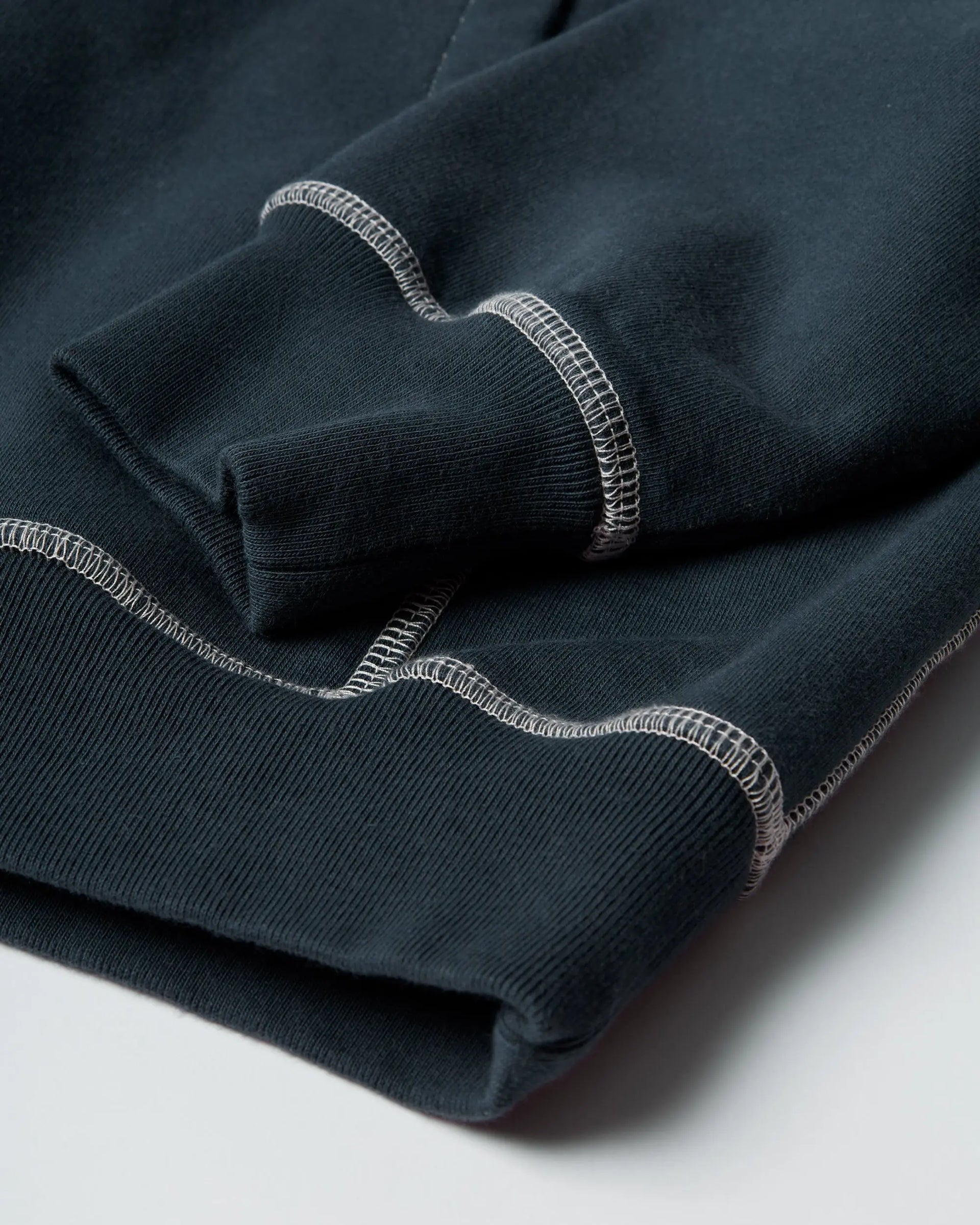 byParra Circled Script Logo Hooded Sweatshirt (Dark Blue) ByParra