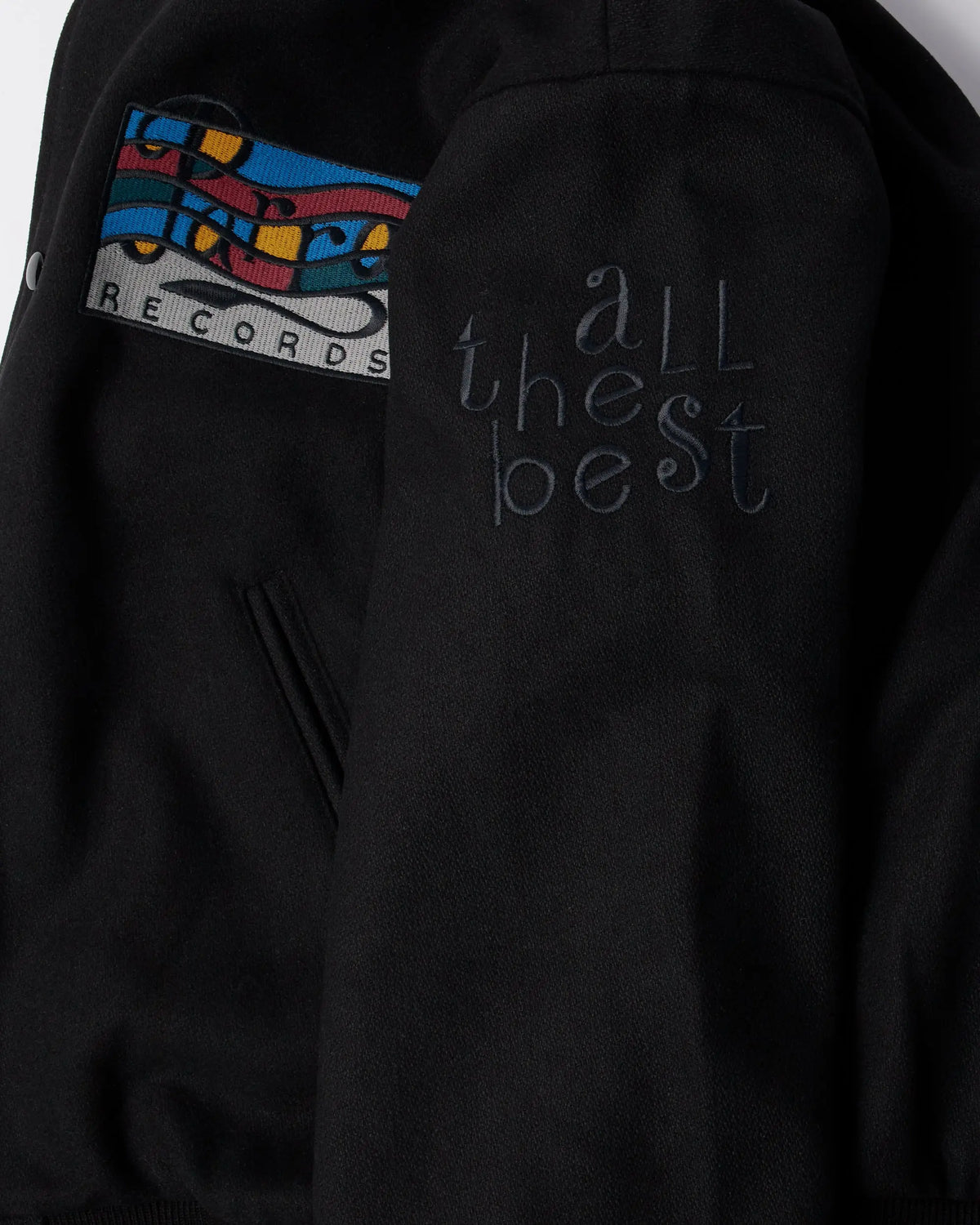 By Parra All the best varsity jacket (Black) By Parra