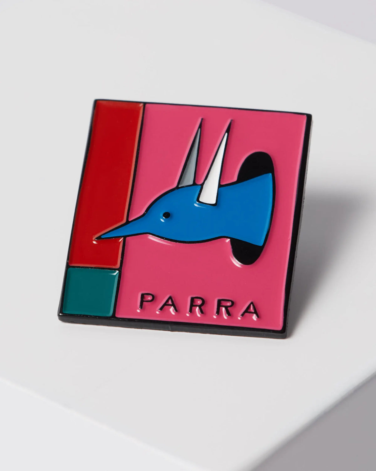 By Parra The hunted enamel pin (Pink) By Parra