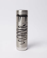 By Parra Snakes and darwin Klean Kanteen bottle (Brushed) By Parra