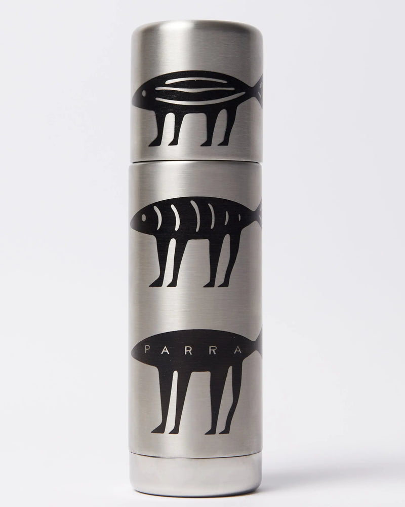By Parra Snakes and darwin Klean Kanteen bottle (Brushed) By Parra