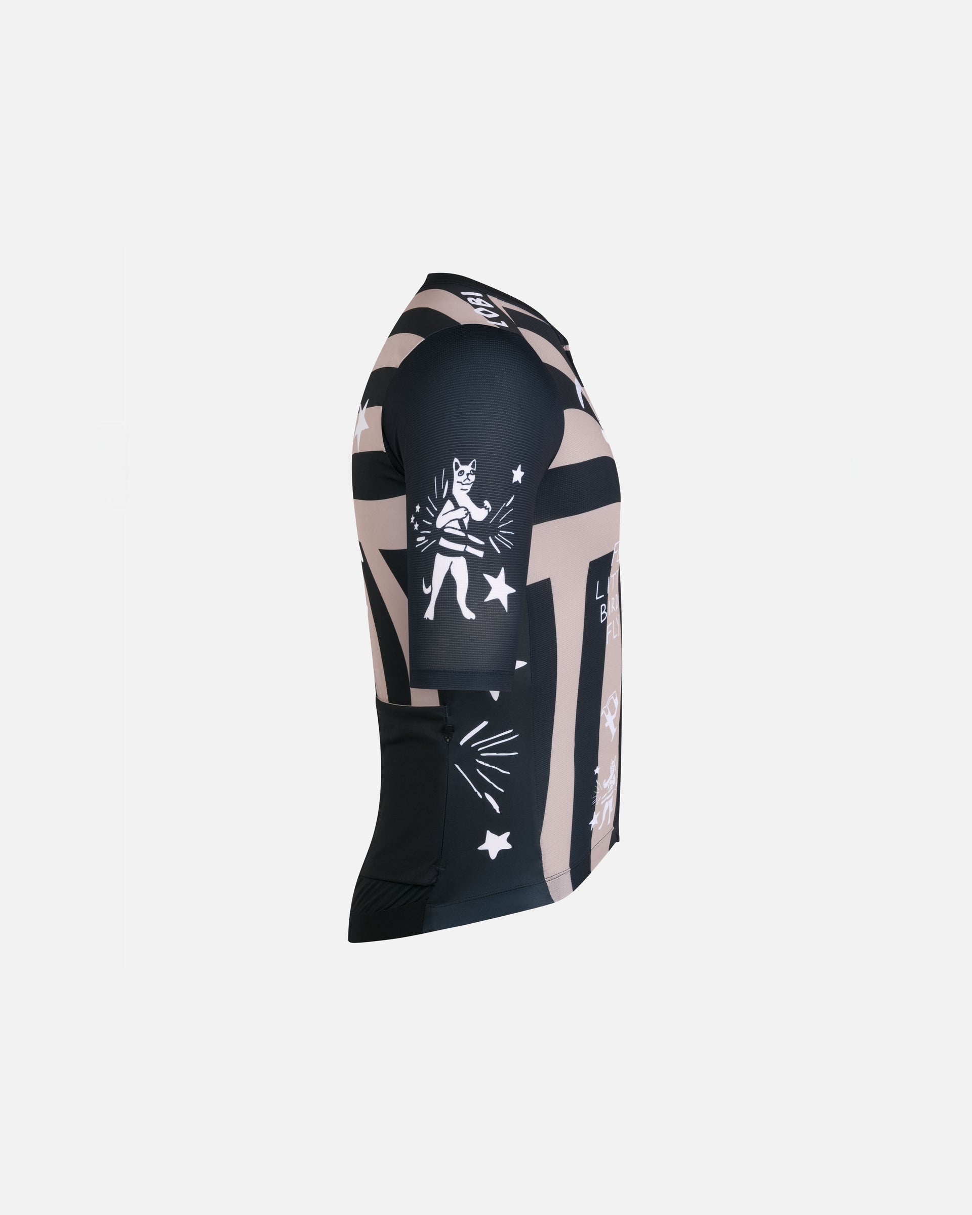 Patta x Rapha Men's Pro Team Training Jersey (Black/Stone)
