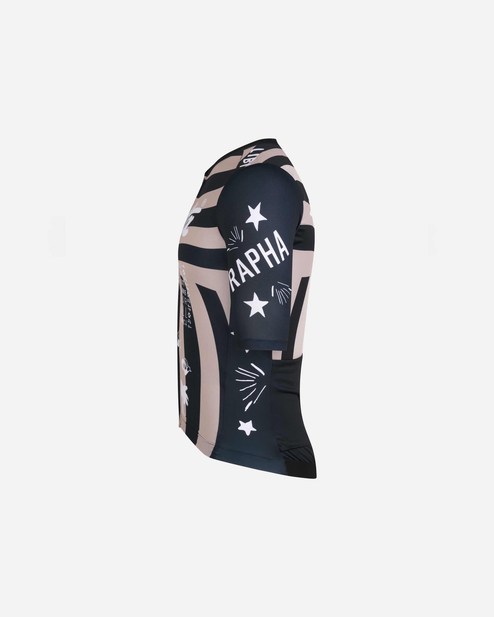 Patta x Rapha Men's Pro Team Training Jersey (Black/Stone)