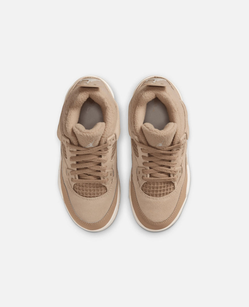 Nike Air Jordan (PS) 4 Retro Tex (Hemp/LT Orewood BRN) Jordan