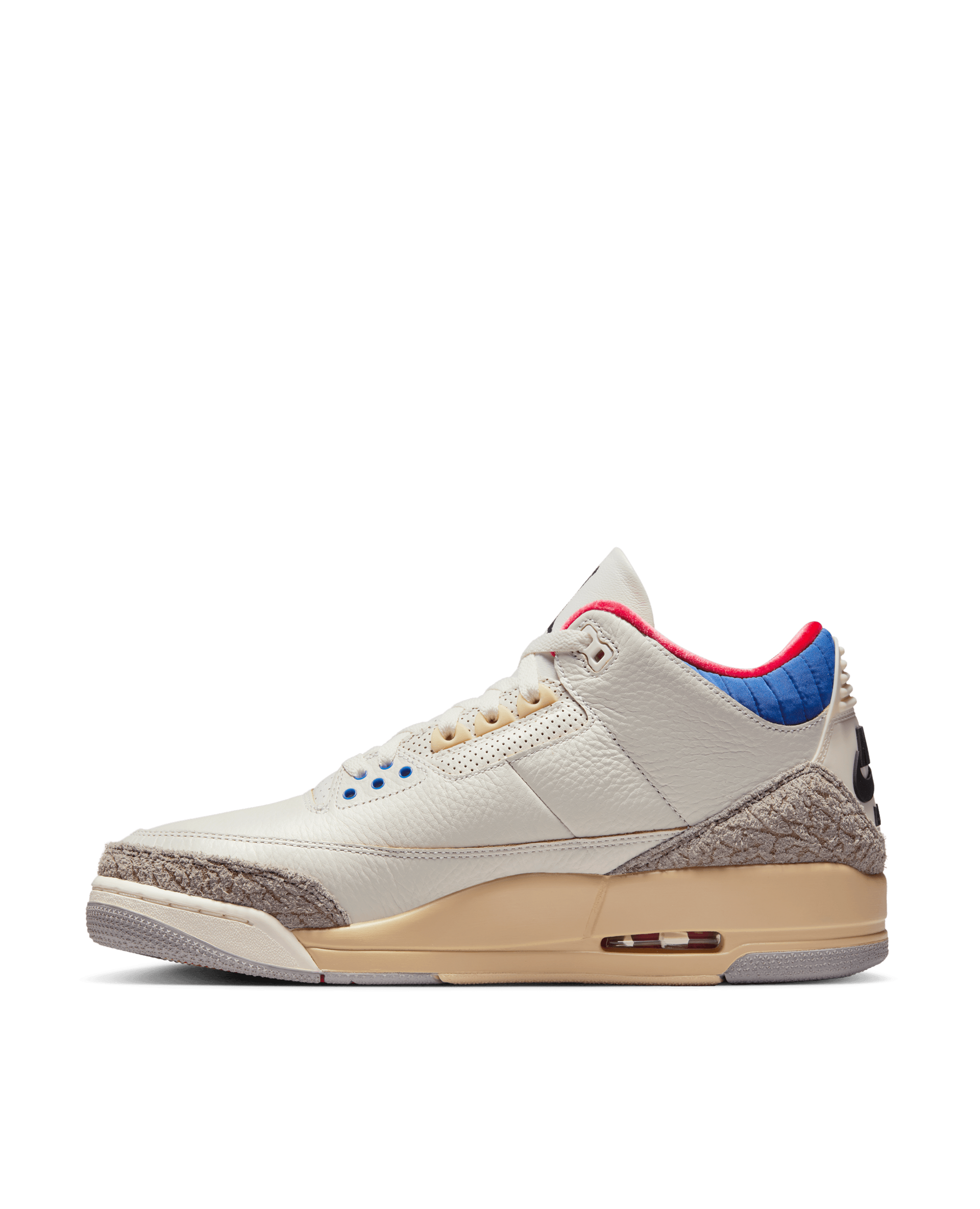 Nike Air Jordan 3 Retro OG Sp (White/Black-Sport Royal-Challange Red)