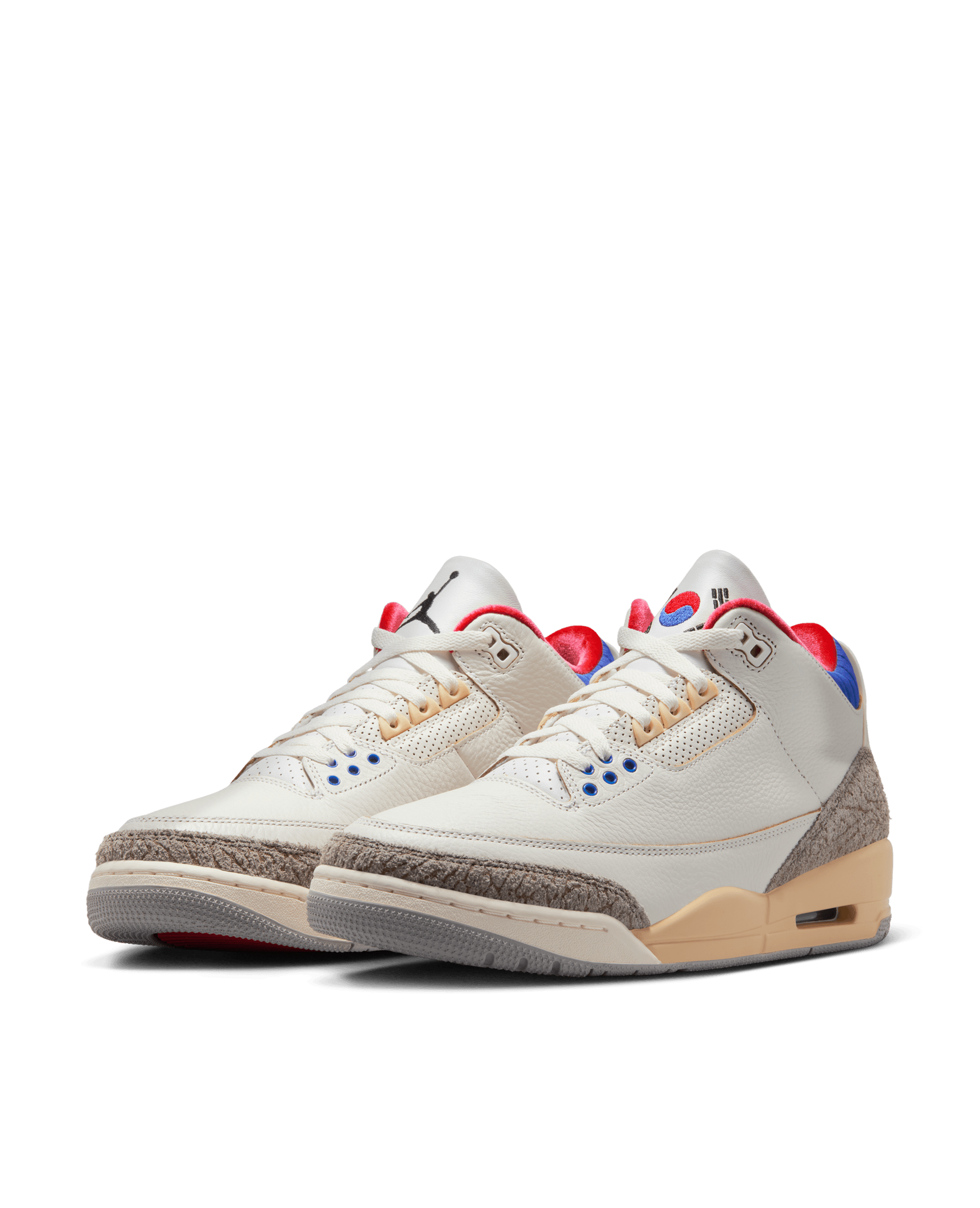 Nike Air Jordan 3 Retro OG Sp (White/Black-Sport Royal-Challange Red)