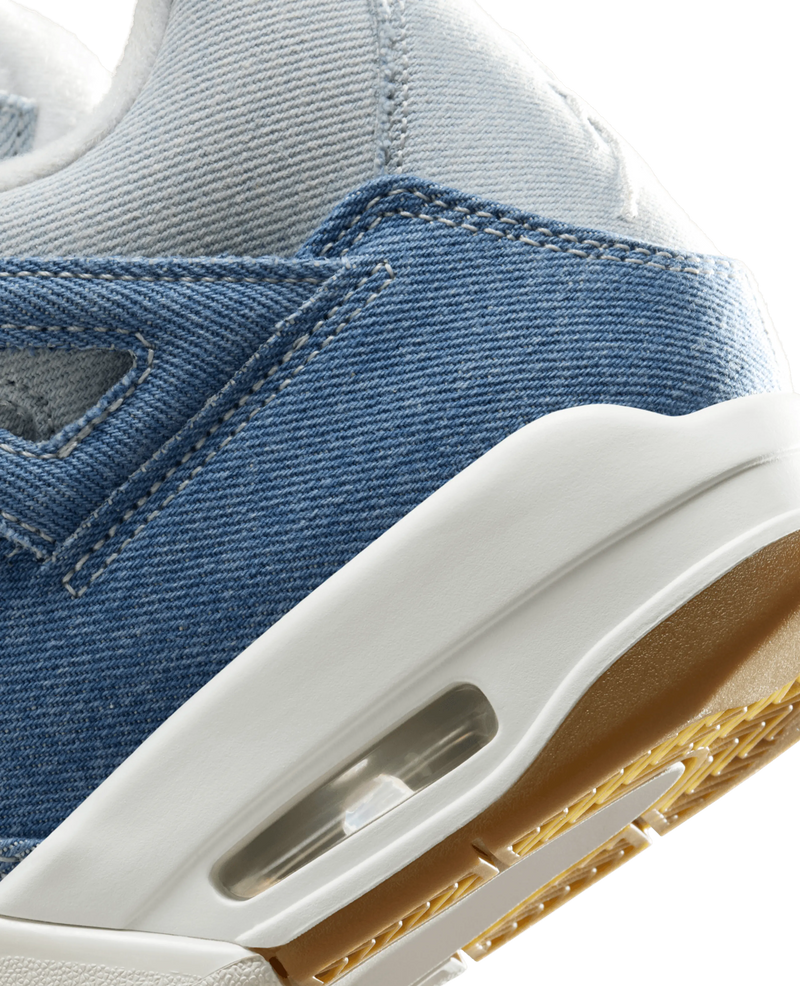 Nike WMNS Air Jordan 4 Retro Tex (Sail/Sail-Gum Light Brown-Worn Blue) Jordan
