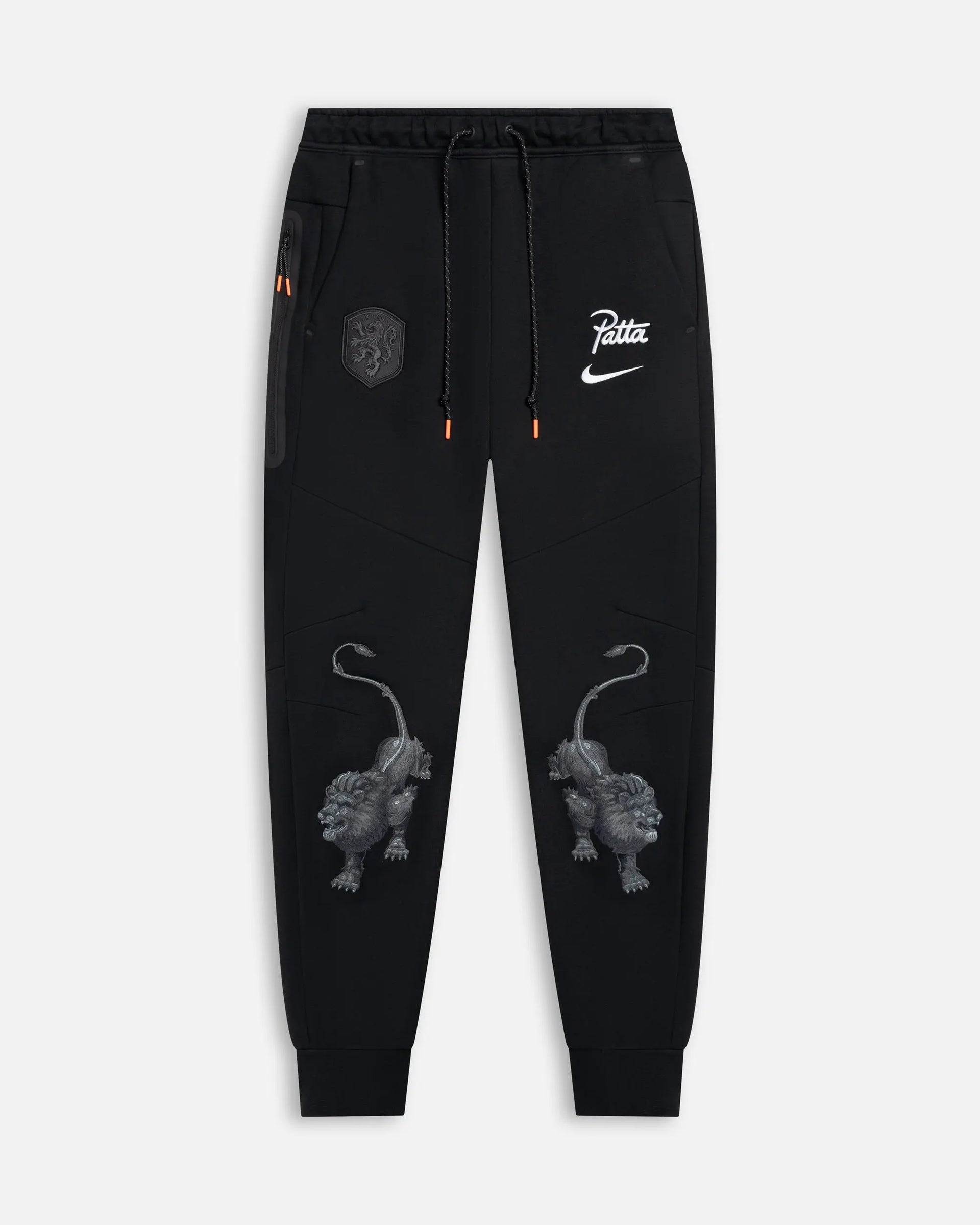Patta x Nike KNVB Tech Fleece Jogger (Black/White) Nike