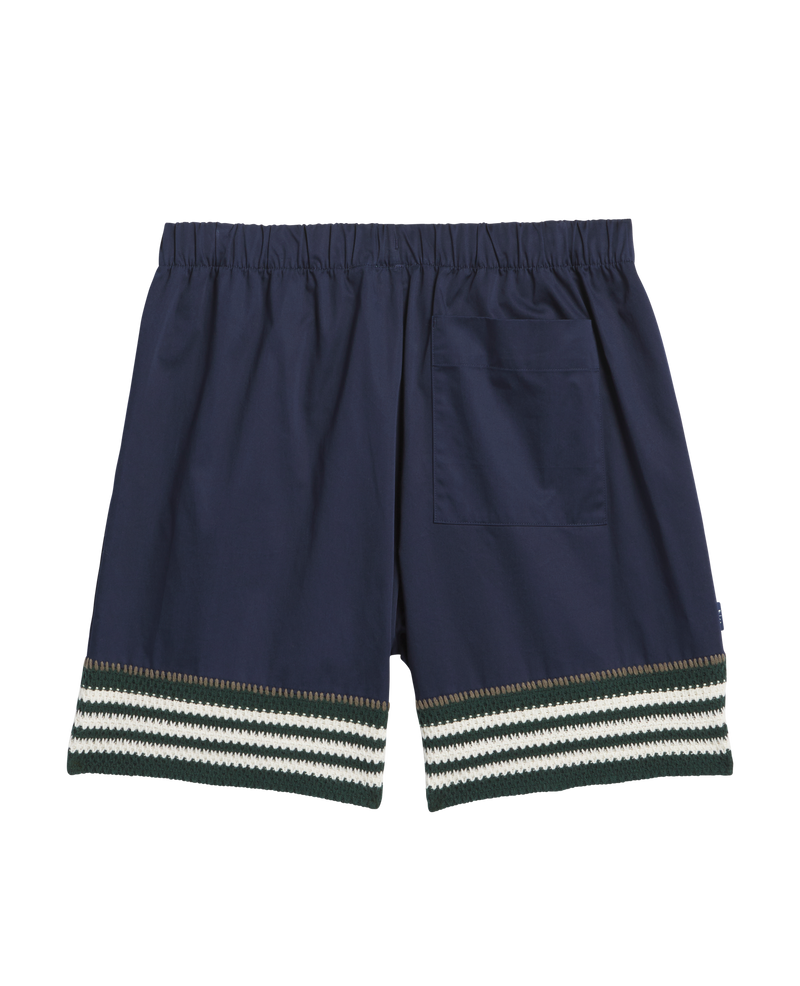 adidas Clot Crochet Shorts 'Night Indigo'