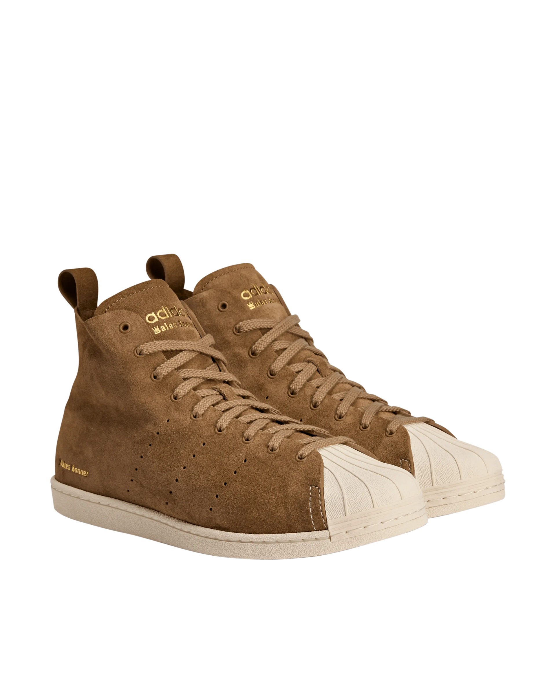 adidas Wales Bonner Superstar HI  (Supplier Colour/Wonder White/Gold Met) Adidas