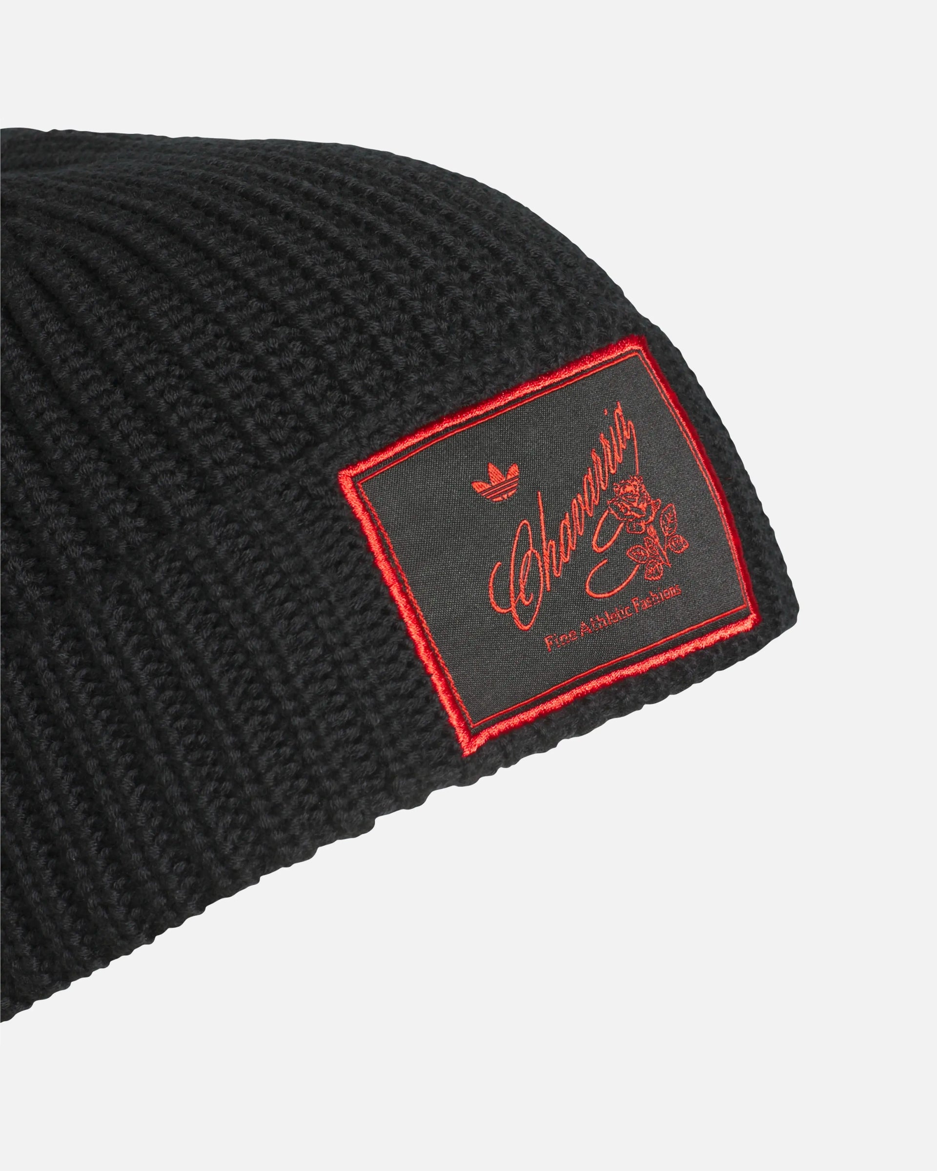 adidas Willy Chavarria Knit Beanie (Black) Adidas