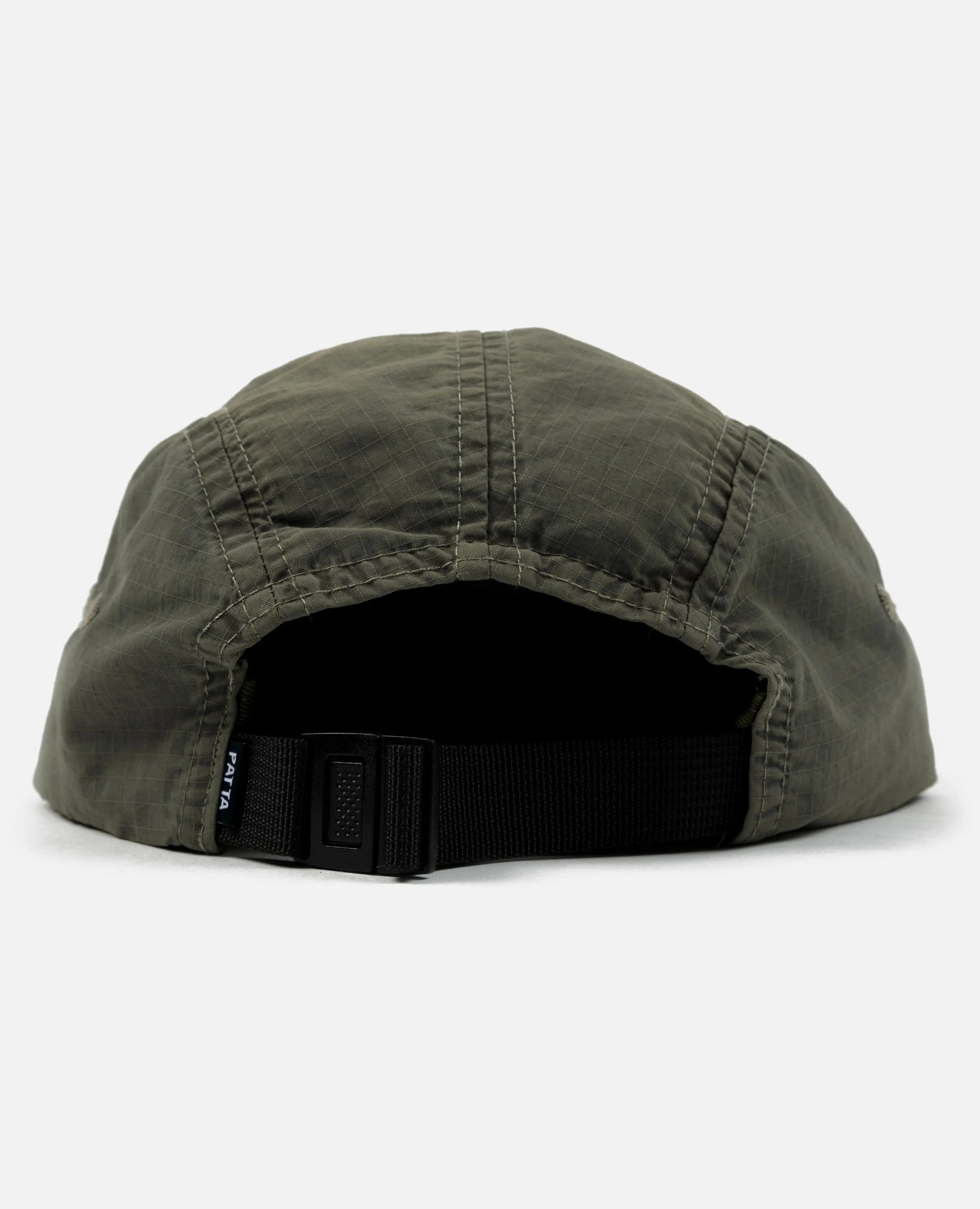 Patta Garment Dye Nylon 5-Panel Cap (Beetle) Patta
