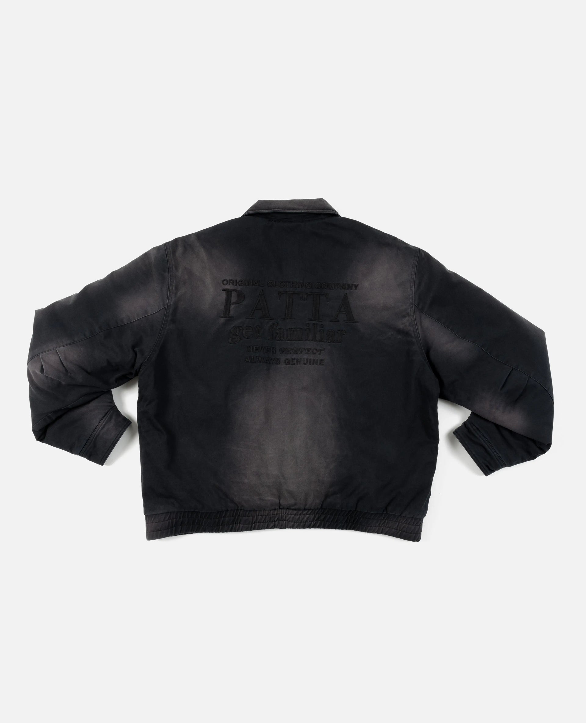 Patta Sun Bleached Jacket (Black) Patta