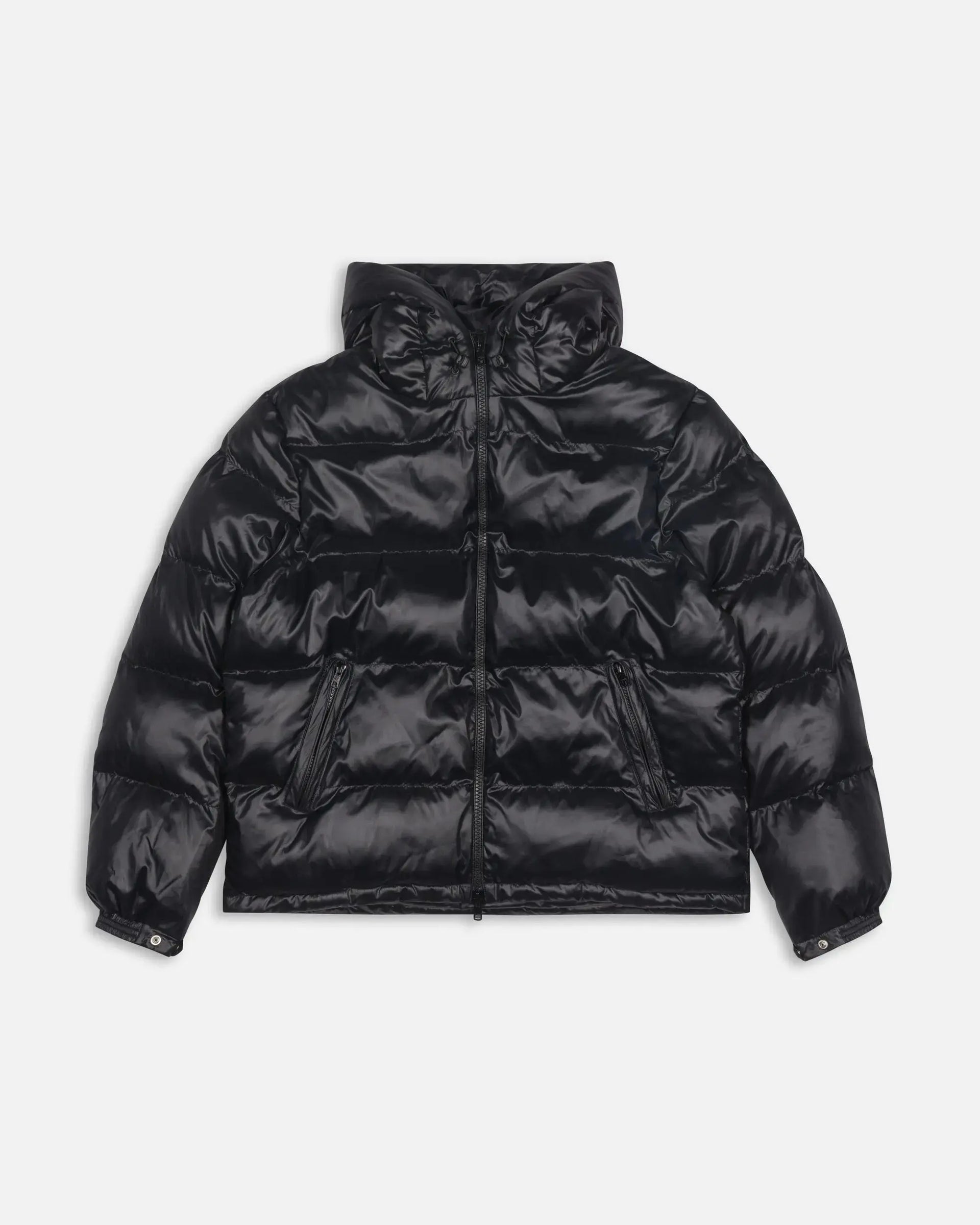 Patta Quilted Script Logo Puffer Jacket (Parisian Night ) Patta