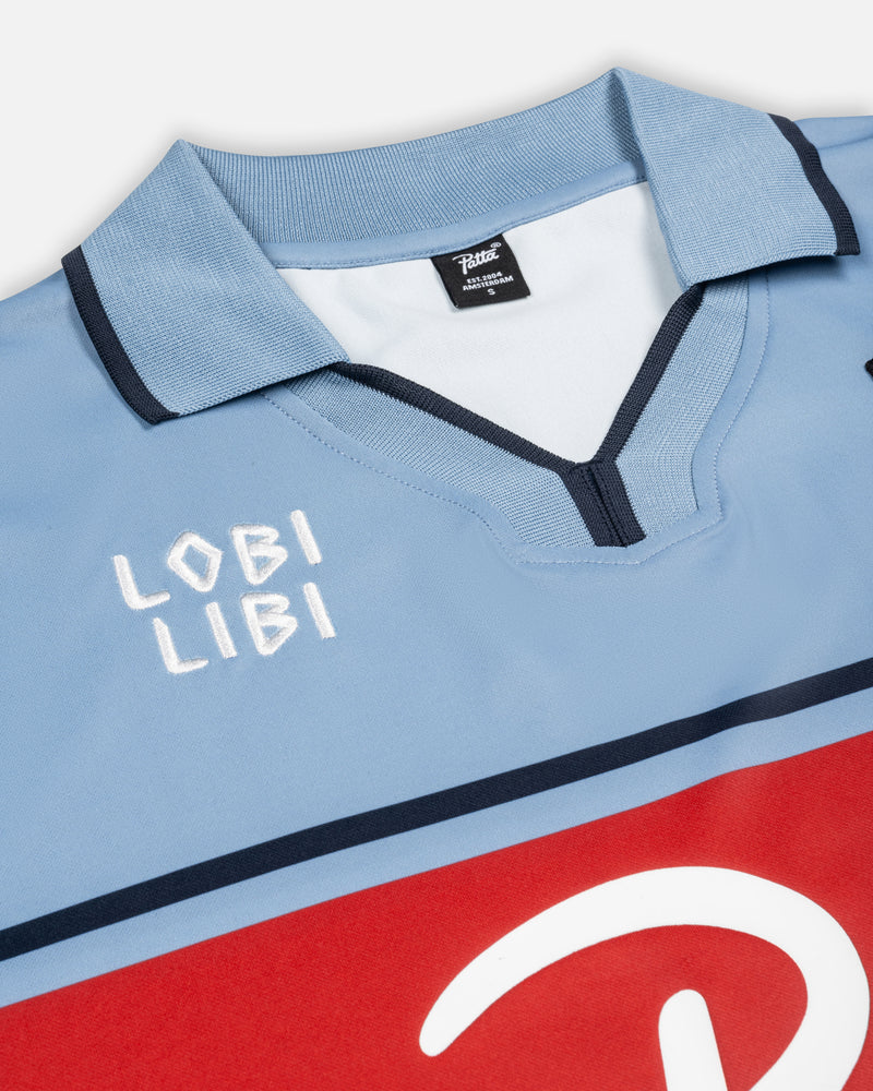 Patta Legacy Football Jersey (Faded Denim)