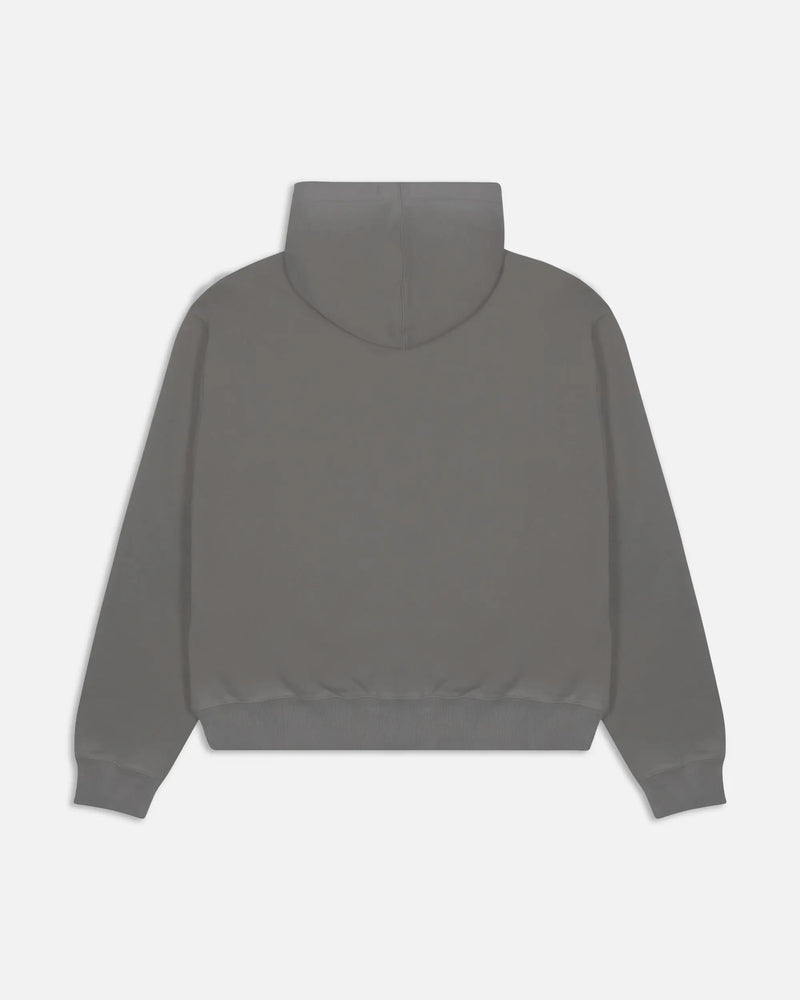 Patta Off Beat Zip Up Hooded Sweater (Brushed Nickel) Patta