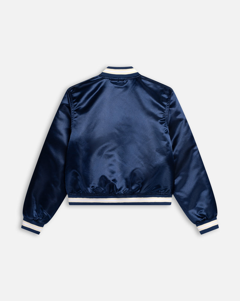 Patta Kids Satin Bomber Jacket (Black Iris) Patta