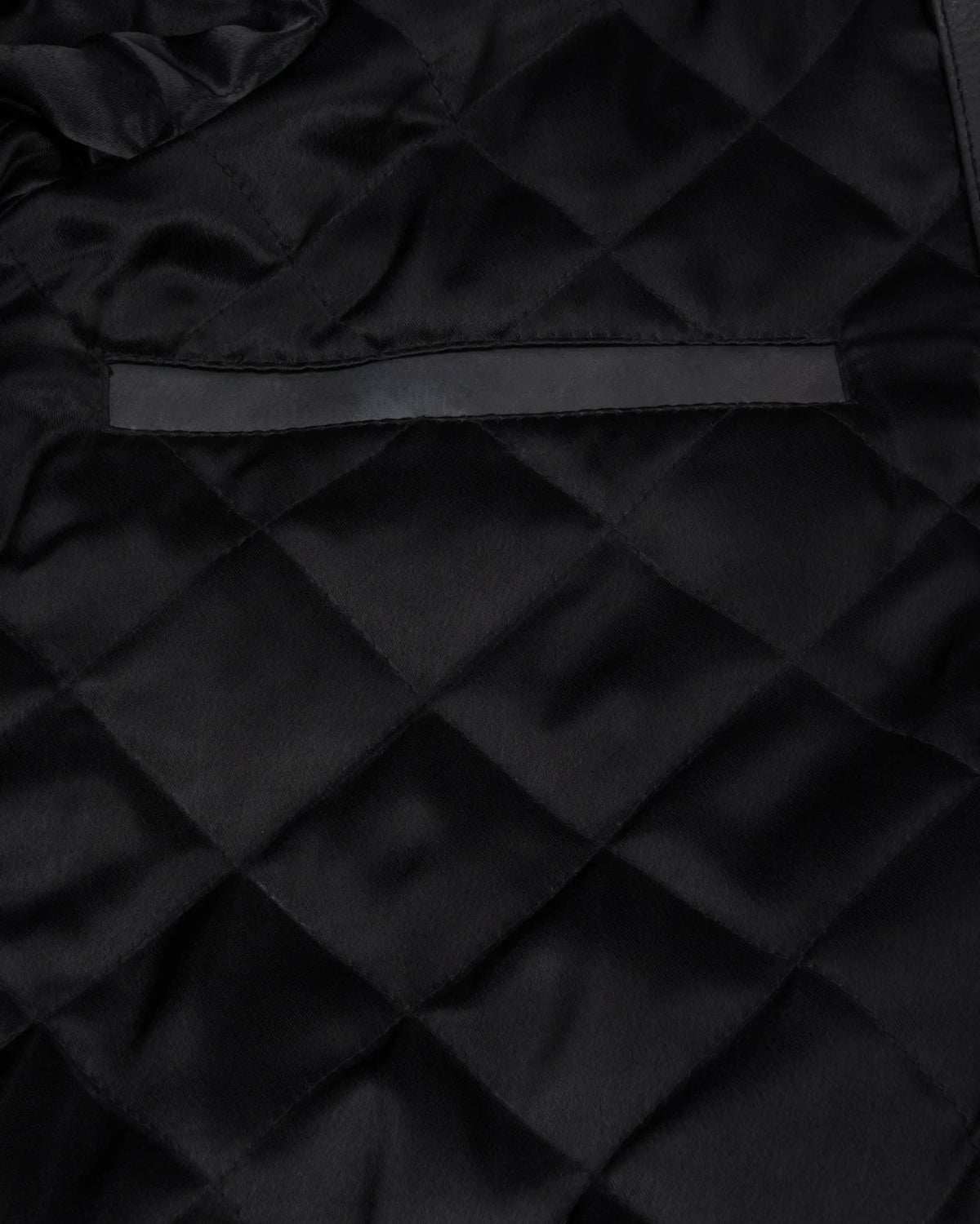 Patta Leather Hooded Bomber Jacket (Black) Patta