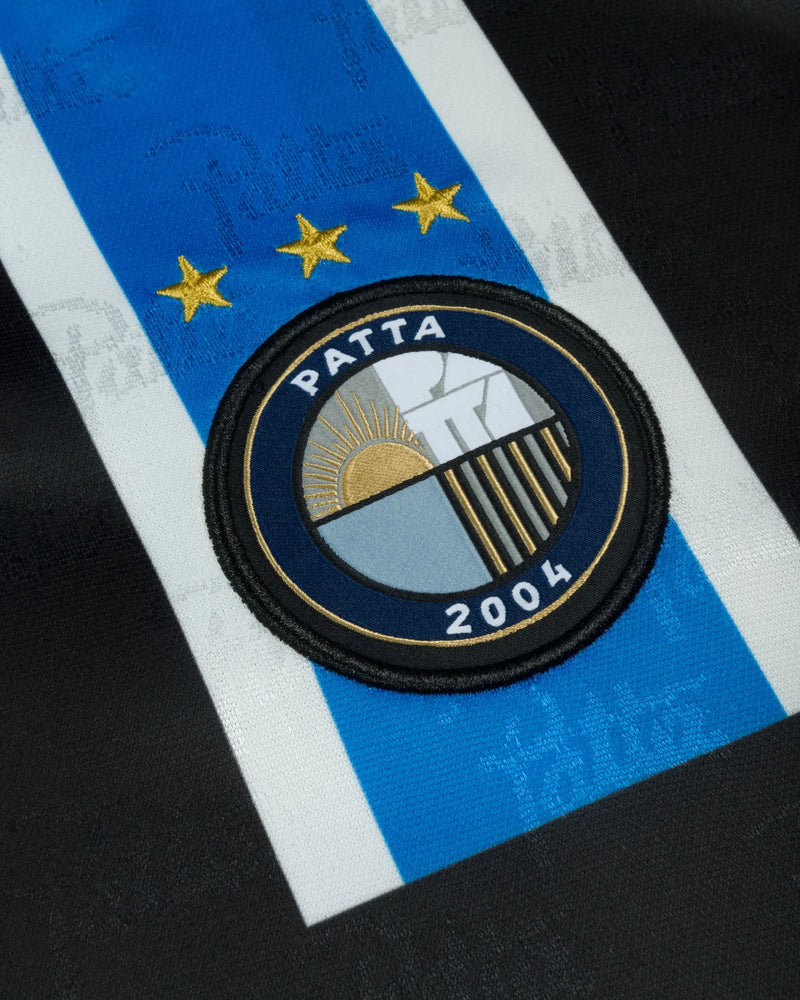 Patta Stripe Football Jersey (French Blue) Patta