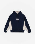 Patta Chenille Logo Hooded Sweater (Black Iris) Patta