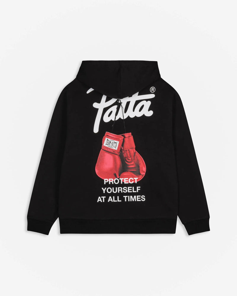 Patta Protect Yourself Hooded Sweater (Black) Patta
