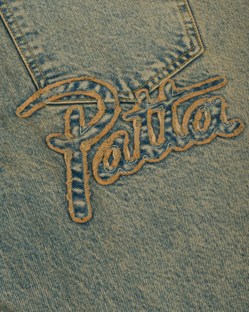 Patta Whiskers Denim Pants (Dark Blue Denim) Patta