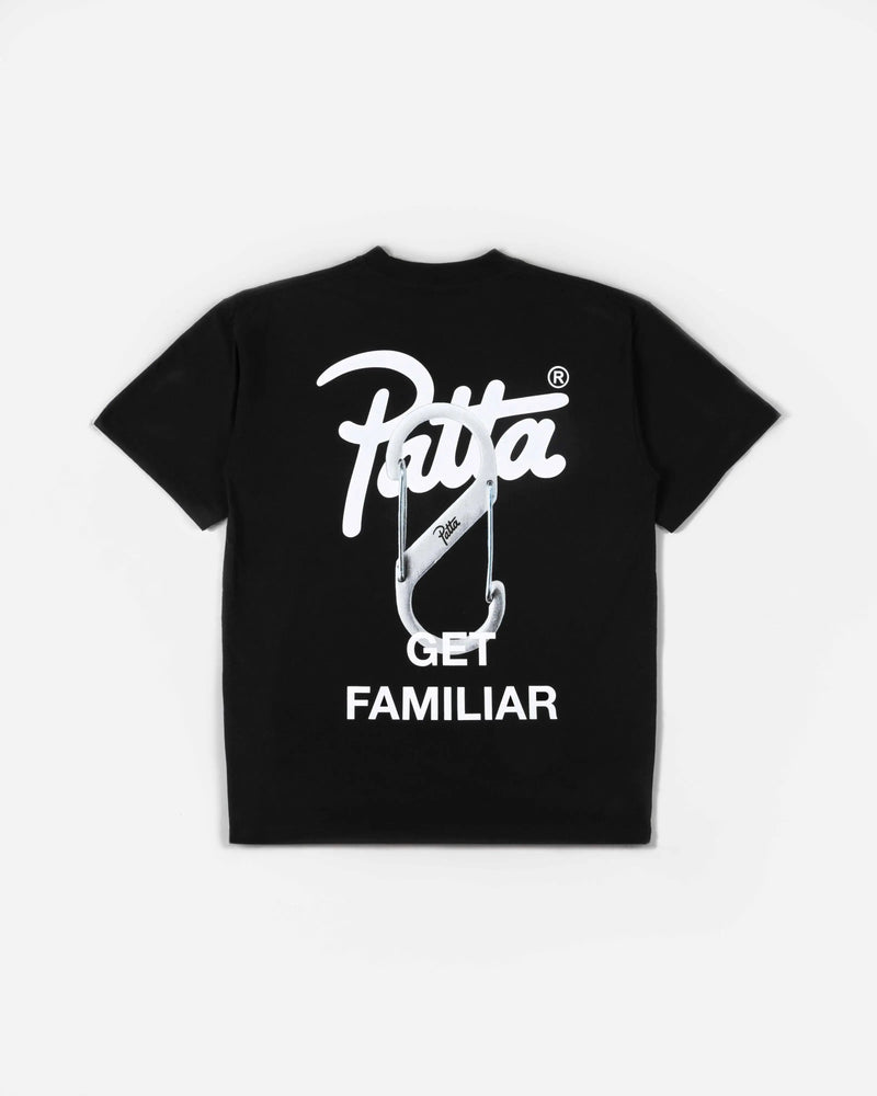 Patta Get Familiar T-Shirt (Black) Patta