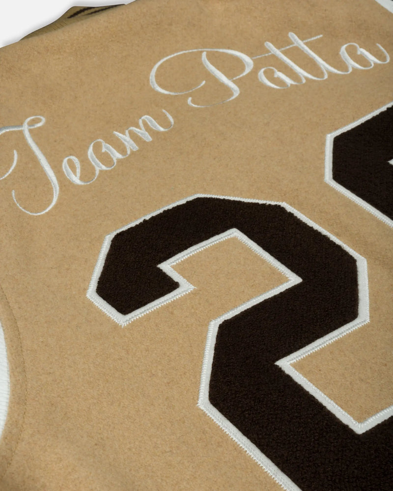 Patta Athletic P Houndstooth Varsity Jacket (Starfish) Patta