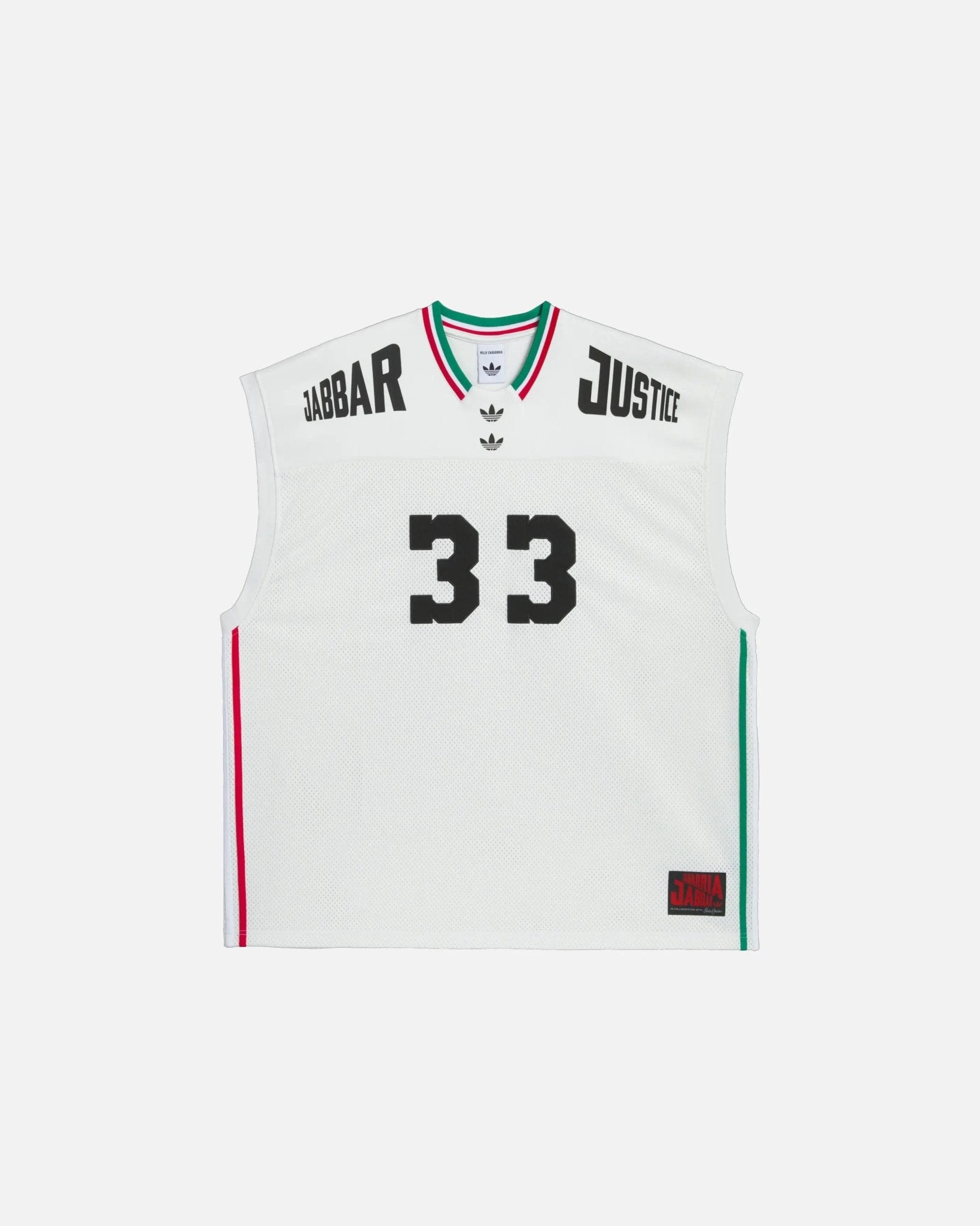 adidas Chavarria Basketball Jersey (Off White/Black) - Patta