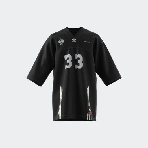 adidas Chavarria Footbal Jersey (Black) - Patta
