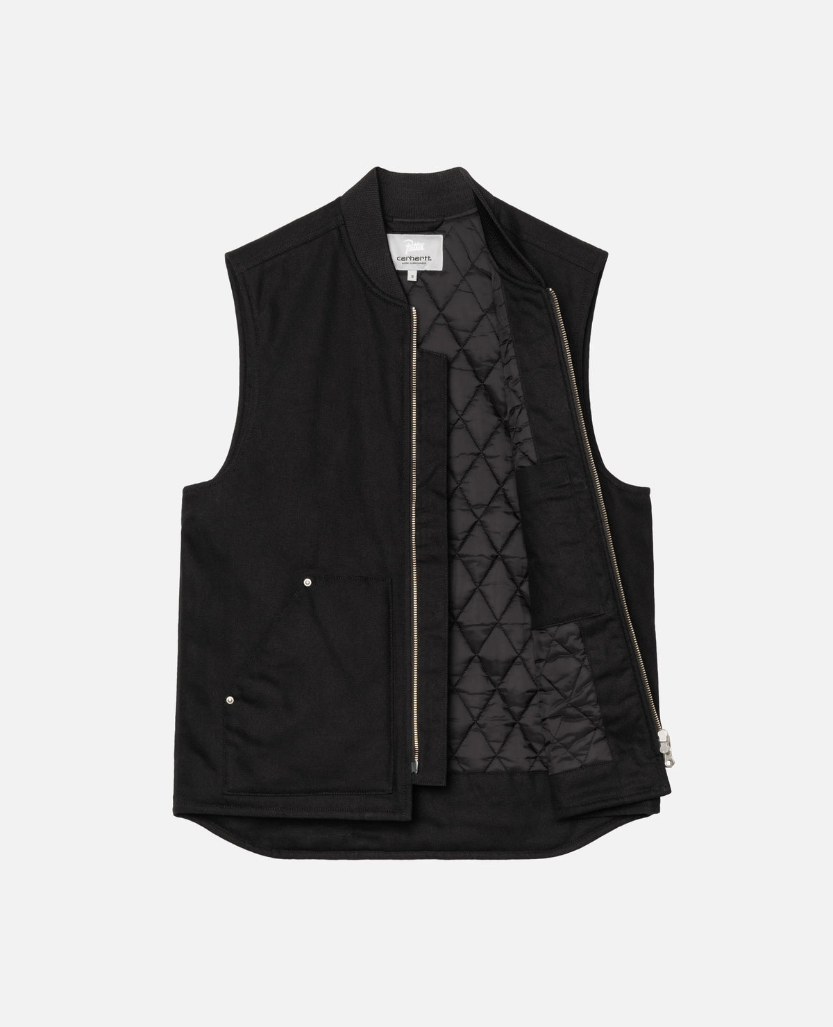 Patta x Carhartt Vest (Black) Patta x Carhartt