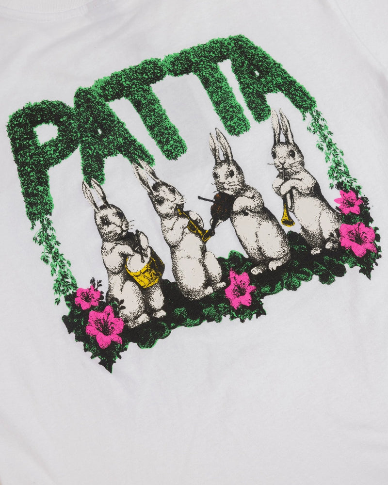 Patta Band Of Bunnies Kids T-Shirt (White) - Patta