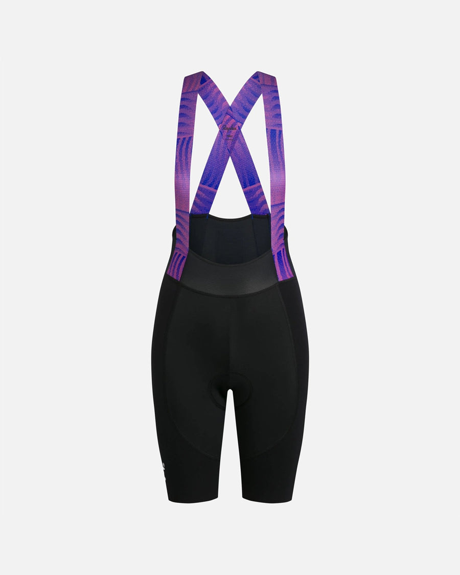 Patta x Rapha Women's Pro Team Bib Shorts (Flamingo Pink/Royal Blue/Black) - Patta